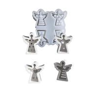 Reusable Silicone Mold Detailed Silicone Mold Angelic Shape for Artistic Creation and Children Handmade Activity Jewelry Making Tool
