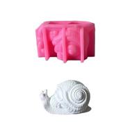 Reusable Silicone Mold for Making Handmade Soap Crafting Chocolate Fondant Skull Snail Design Art Projects Handmade Soap Silicone Molds