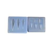 Reusable Silicone Nails Carving Moulds Dragon Claw Theme Stamping Stencils Manicure Accessories Nails Decorative Tool Food Grade Silicone Craft Mold