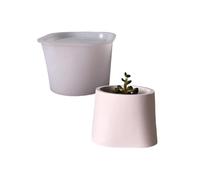 Reusable Silicone Plant Pots Mold Safe Flowerpot Pen Holder for Indoor Outdoor Decoration Silicone Flower Pot