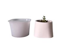 Reusable Silicone Plant Pots Mold Safe Flowerpot Pen Holder Mold for Indoor Outdoor Decoration Safe Silicone for Kids