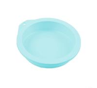 Reusable Silicone Round Layer Cake Pan for DIY Baking Projects Including Ombre Cakes, Chiffon Cakes, and More (4inch Green)