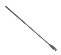 Reusable Silicone Straw Brushes, 2024 NEW Extra Long Straw Cleaning Brush, Drinking Bottle Straw Cleaner, Bendable Crevice Brush Pipe Cleaners for Smoothie Straw Washing(gray -6mm)