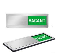 Reusable Sliding Door Sign Clear Status Messages(A)
