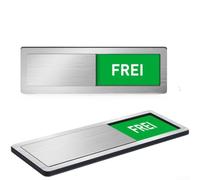 Reusable Sliding Door Sign Clear Status Messages(E)