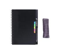 Reusable Smart Notebook - Eco-Friendly Waterproof Notebooks | Smart Reusable Planner and Notepad with Waterproof Mineral Stone Paper, Erasable Pages for the