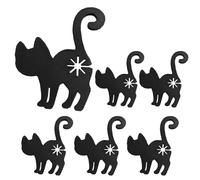 Reusable Snack Bag Clips - 6 Pack Cat Butt Design Bread Sealers, Strong Kitchen Storage Gadget, Multi Purpose Food Organizer for Home Dorm Pantry Workplace Apartment Picnic Travel