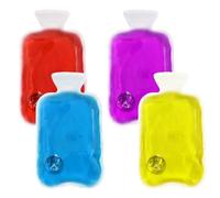 Reusable Snap Heat Pack, Hand Warmers Click, Boil Click Heat Pocket Warmer, Pouch Gel Long Lasting Warmth (4 Color)