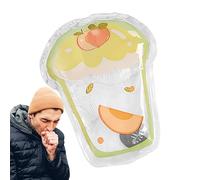 Reusable Snap Heat Pack,Instant Hot Heat Snap Packs - Click Reusable Cold Gel Heating Pad, Cute Cartoon Pouch Gel Hand Warmers for Camping