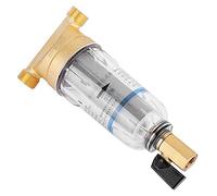 Reusable Spin Down Sediment Water Filter Faucet Water Purifier Water Prefilter Sediment Filter for Well Water Hose Sediment Filter(3/4" Male Thread)