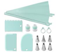 Reusable Squeezing Bags,Cake Decorating Accessories - Icing & Pipeline Tips Safe Reusable - Robust cake decoration design ensures precision Tw