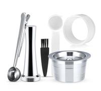 Reusable Stainless Steel Coffee Filter Pod Basket Compatible for K-fee Compatible with Tchibo(1 Set)
