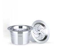 Reusable Stainless Steel Coffee Filter Pod Basket Compatible for K-fee Compatible with Tchibo(2 Capsule)
