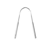 Reusable Stainless Steel Tongue Scraper Cleaner 2-Pack Dental Tools for Adults Reduces Bad Breath Restores Oral Hygiene Taste Sensation
