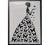 Reusable Stencils,21x29cm Mountain River Bear Layering Stencil for Painting on Wood,Wall,Fabric,Rock,Sign,DIY Art Projects Style 7