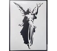 Reusable Stencils,21x29cm Mountain River Bear Layering Stencil for Painting on Wood,Wall,Fabric,Rock,Sign,DIY Art Projects Style 4