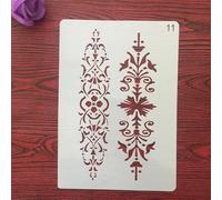 Reusable Stencils,A4 29cm Flower Leaf Tree Layering Stencil for Painting on Wood,Wall,Fabric,Rock,Sign,DIY Art Projects Style 5