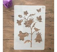 Reusable Stencils,A4 29x21cm Butterfly Stencils for Painting on Wood DIY Craft Paint Template for Wall Scrapbook Home Décor