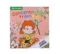 Reusable Sticker Books for Toddlers, Cartoon Waterproof Activity Book for Kids, Educational Sensory Learning Busy Book for 2-6 Year Olds (Secret Garden)