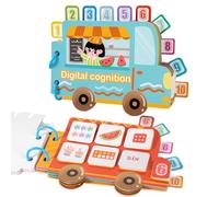 Reusable Stickers Books for | Sensory Learning Quiet Activities Matching Game,Airplane Toys | for New Year Birthday Christmas Holiday Festive