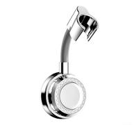 Reusable Suction Cup Shower Holder with 720 Degree Rotation for Handheld Showerhead on Smooth Tiles Glass or Metal Surfaces