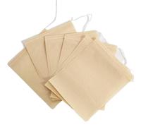 Reusable Tea Filter Bags 100 pcs Paper Drawstring Empty Tea Filter Bags Multiple Sizes(5x7cm)