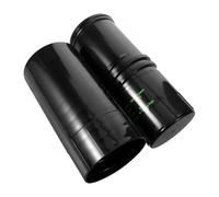 Reusable Tennis Ball Pressurizer 3 Ball Black Plastic Canister | Internal valve design, leakproof seal, restores bounce and keeps pressure steady, portable for courts and home practice