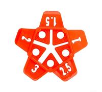 Reusable Tile Spacers 300pcs U Shape Design 5 Size Grout Gap Tools for Precise Tile Alignment