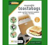 Pack of 2 Reusable Toastabags - Brown