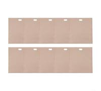 Reusable Toaster Bags (10 Pack), Non and Heat Resistant Sandwich Bags for Easy Cooking (20x22cm)