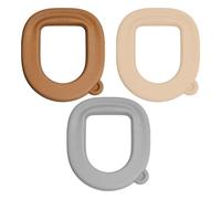 Reusable Toilet Seat Cover Set - Soft Cushioned Bathroom Seat Pads, Comfortable Hygienic Toilet SeatCushion for Home Travel Hotel Public Facilities, Gentle Support for Elderly Care Use
