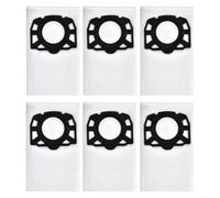 Reusable Vacuum Cleaner Dust Bags for Kärcher WD4 WD5 WD6 MV4 MV5 MV6, 5-Layer Non-Woven Microfibre Filters, High Capacity Replacement Parts(6pcs)