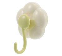 Reusable Versatile Room Flower and Bathroom Kitchen for Hook Suction Cup ABS+TPU No-Drill Hanger with Washable Material Use Wall for Living Glass Doors