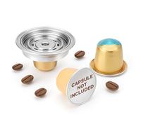 Reusable Vertuoline Converts for NS Pod Vertuo Pop Next, Reusable Coffee Pods Adapter to Coffee Capsule Barista Accessories