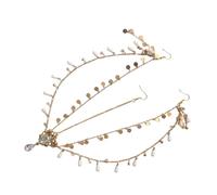 Reusable Vintage Wedding Hairpiece Unfinished User Friendly Resin Component Without Tools Needed Assembly Bride Hairpiece Kit