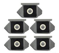 Reusable Washable Dust Bags for Vacuum Cleaners Compatible with for LG V-3700/V-3800/V-2600 Series, for FC8334/FC8349, and for Electrolux ZW1100/ZW1460, 11x10 cm, 5-Pack