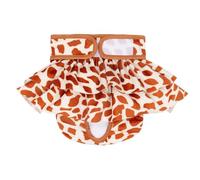 Reusable Washable Female Dog Diapers High Absorbency Leak-Proof Design Sanitary Pant Female Dog Physiological Skirt Pet Supplies