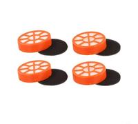 Reusable Washable Filter Kit for Redkey P8 Cordless Vacuum Cleaner Maintains Filtration Integrity Through Multiple Cleanings (4 PACK)