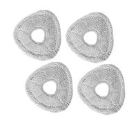 Reusable Washable Microfiber Mop Pads for Narwal for Freo X for Ultra J4 J4 Lite, Gray Robot Vacuum Cleaning Towels, Machine Washable Replacement Parts,