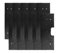 Reusable Washer Dryer Lint Filter Foam Sponge WH01X35719 Replacement Part, 4 Pack For PFQ97HSPVDS Model 16.14x6.1x0.2 Inch Black(10 PACK)