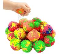 Reusable Water Balloons - 30Pcs Soft Water Bomb Balls, Absorbent Splash Balls for Kids & Adults, Mini Water Balloons for Kids Outdoor Games, Pool & Beach Party Favors for Summer Water Fights