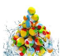 Reusable Water Balloons for Kids 60 Pieces Reusable Soft Absorbent Beach