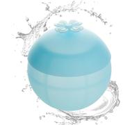 Reusable Water Balls, Self-Closing Rechargeable Silicone Toy | Closes Alone - For Summer Games Swimming Pool Beach Park Birthday