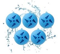 Reusable Water Balls, Splash Balls for Beach Set of 5 - Cool Balloons for Outdoor Summer Games, Kids Parties and Garden Activities