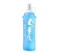 Reusable Water Bottles | S-ports Bottles For Adults | S-ports Water Bottle -Soft Tpu Reusable Aqua B0ttles For Spp0rts Camping Canteen Travel | Dishwasher Safe F0r Exercise, Hiking