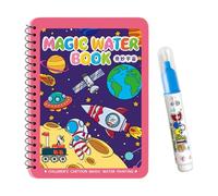 Reusable Water Coloring Book,1-3 Water Painting Book - Toys Set Painting Games for Kids Toddler Learning Activities Birthday Easter Basket Stuffer