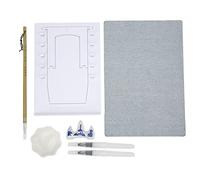 Reusable Water Drawing Board Kit, Foldable Bracket, PP Base, Non Woven Fabric, Environmentally Friendly - Clear Ink Effect, Durable Design, Ideal for Kids Art Practice