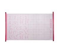 Reusable Water Writing Cloth Gridded Chinese Calligraphy Writing Paper Reusable Calligraphy Water Cloth Paper Practice Pad