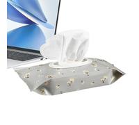 Reusable Wipes Pouch, Portable Tissue Case, Travel Wipe Holder with Airtight Seal, Wet Cloth Container with Reusable Storage Design, Compact Cleaning Pouch for Stroller Trips Use