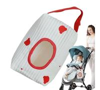 Reusable Wipes Pouch - Travel Wipe Dispenser for Babies | Large Capacity Diaper Bag Wipe Case, Refillable Wet Wipe Pouch for Parents Travel